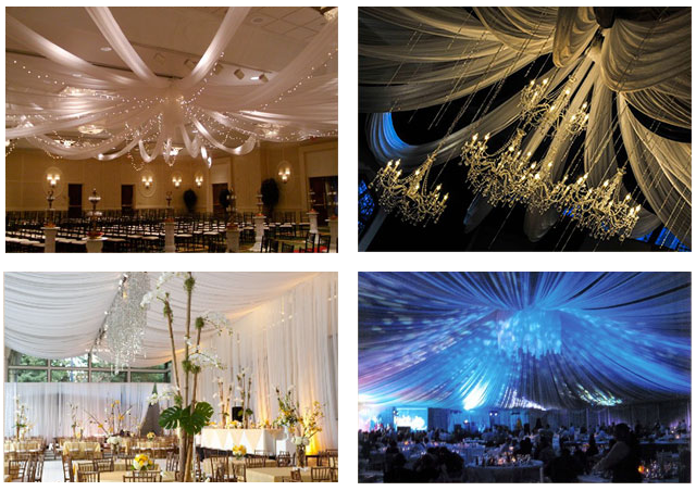 Ceiling Decor Atlanta Wedding Decor